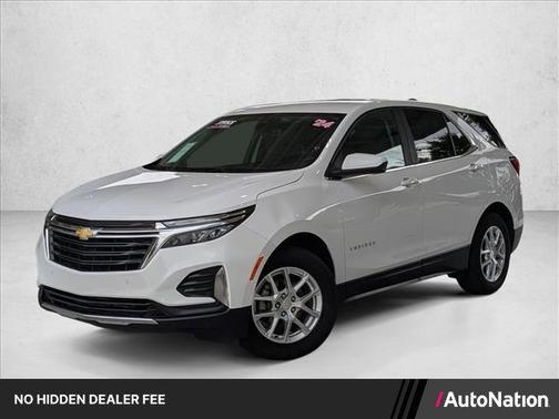 Summit White 2024 Chevrolet Equinox 1LT