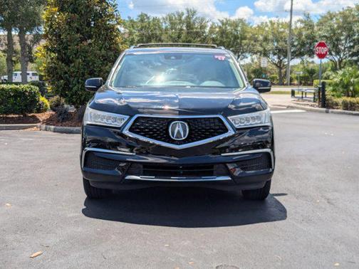 Crystal Black Pearl 2017 Acura MDX 3.5L