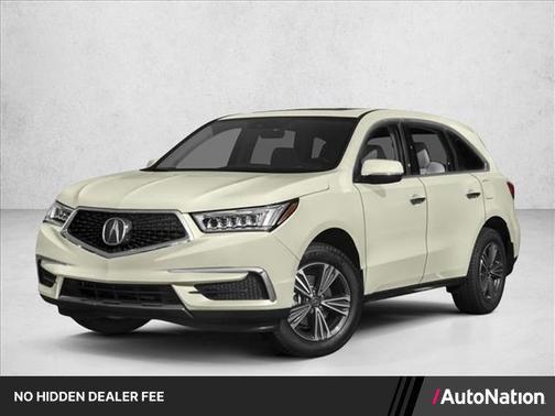 Crystal Black Pearl 2017 Acura MDX 3.5L