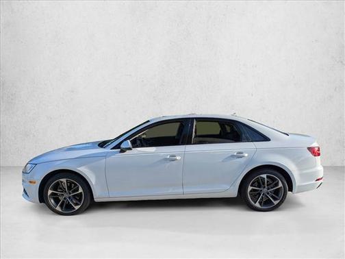 Glacier White Metallic 2019 Audi A4 40 Premium