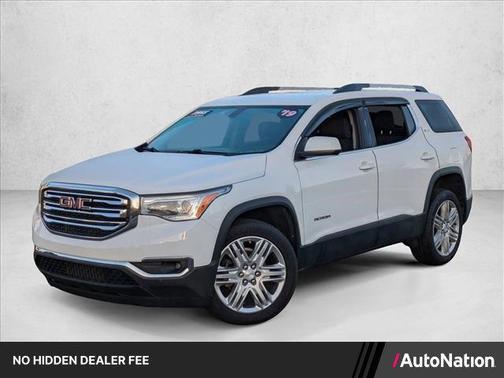 Summit White 2019 GMC Acadia SLE-2