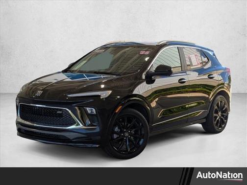 Ebony Twilight Metallic 2025 Buick Encore GX Sport Touring