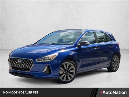 Intense Blue 2018 Hyundai Elantra GT Sport
