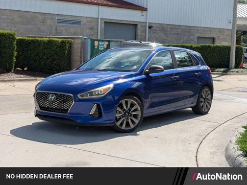 Intense Blue 2018 Hyundai Elantra GT Sport