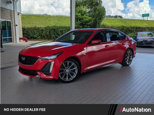 Velocity Red 2020 Cadillac CT5 Sport RWD