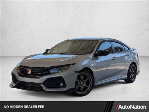 Modern Steel Metallic 2018 Honda Civic Manual