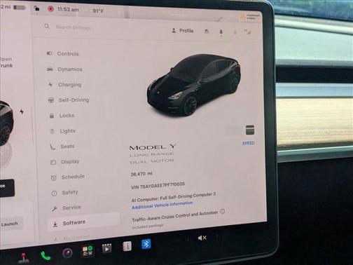 Solid Black 2023 Tesla Model Y Long Range Dual Motor All-Wheel Drive