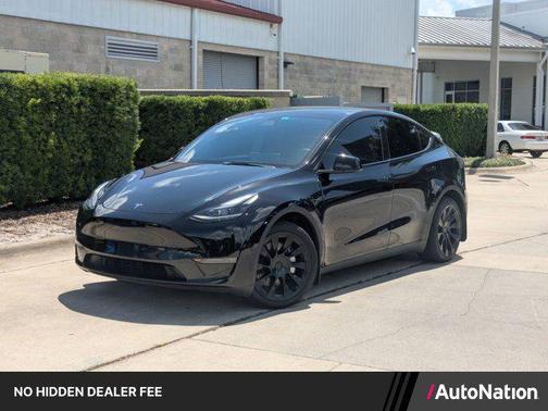 Solid Black 2023 Tesla Model Y Long Range Dual Motor All-Wheel Drive