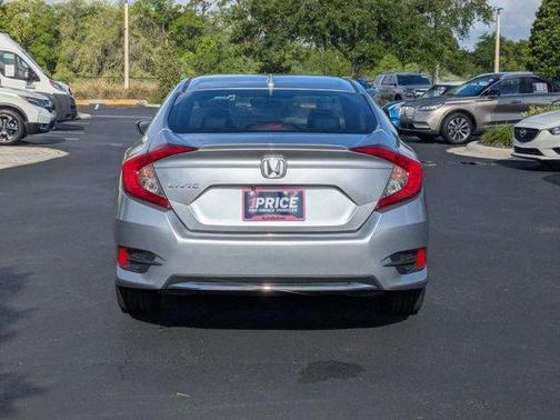 Lunar Silver Metallic 2021 Honda Civic EX-L