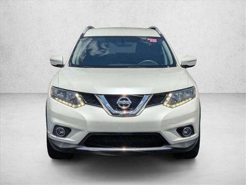 Pearl White 2015 Nissan Rogue SV