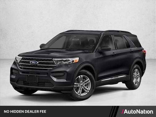 Agate Black Metallic 2022 Ford Explorer XLT