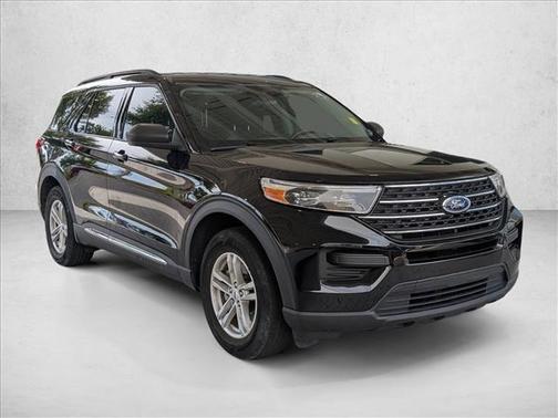 Agate Black Metallic 2022 Ford Explorer XLT