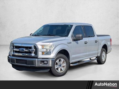 Silver/Gray 2015 Ford F-150 XLT