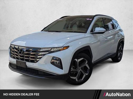 White Pearl 2024 Hyundai TUCSON Limited