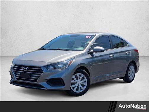 Forge Gray 2021 Hyundai Accent SE