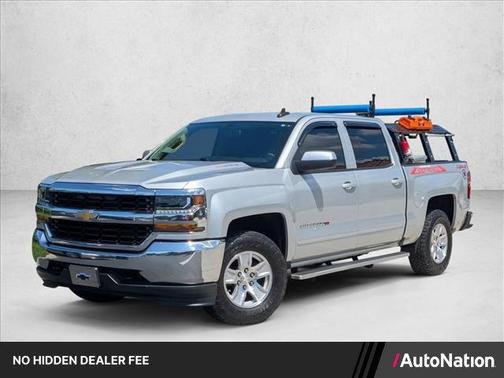 Silver Ice Metallic 2017 Chevrolet Silverado 1500 1LT