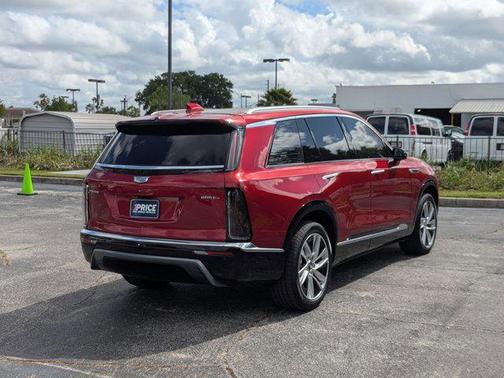 Radiant Red Tintcoat 2026 Cadillac VISTIQ Luxury