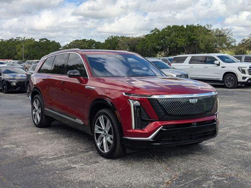 Radiant Red Tintcoat 2026 Cadillac VISTIQ Luxury