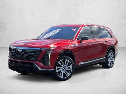 Radiant Red Tintcoat 2026 Cadillac VISTIQ Luxury
