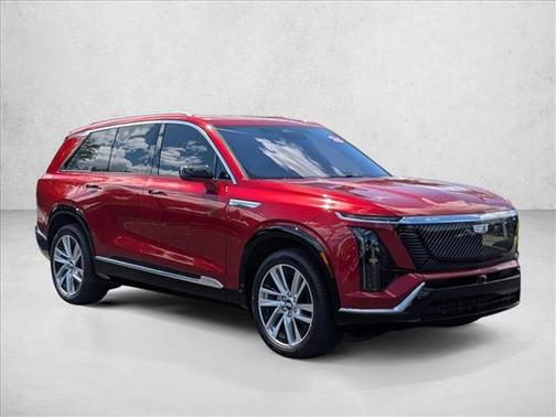 Radiant Red Tintcoat 2026 Cadillac VISTIQ Luxury