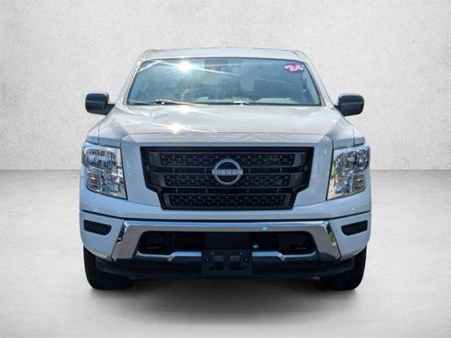 Glacier White 2024 Nissan Titan SV