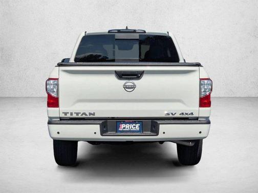 Glacier White 2024 Nissan Titan SV