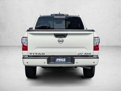 Glacier White 2024 Nissan Titan SV