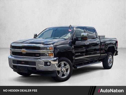 Black 2016 Chevrolet Silverado 2500 LTZ