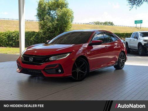 Rallye Red 2021 Honda Civic Sport Touring