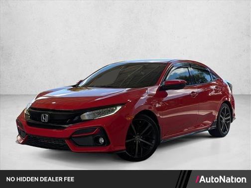Rallye Red 2021 Honda Civic Sport Touring