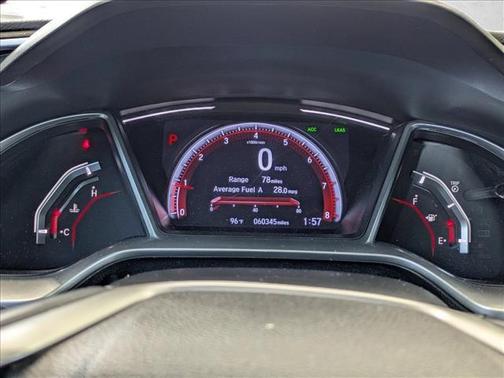 Platinum White Pearl 2020 Honda Civic Sport
