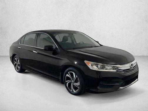 Black 2017 Honda Accord LX