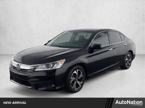Black 2017 Honda Accord LX