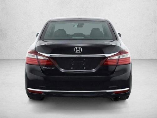 Black 2017 Honda Accord LX