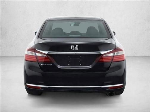 Black 2017 Honda Accord LX