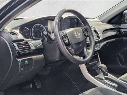 Black 2017 Honda Accord LX