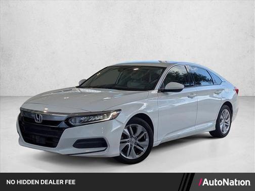 Platinum White Pearl 2018 Honda Accord LX