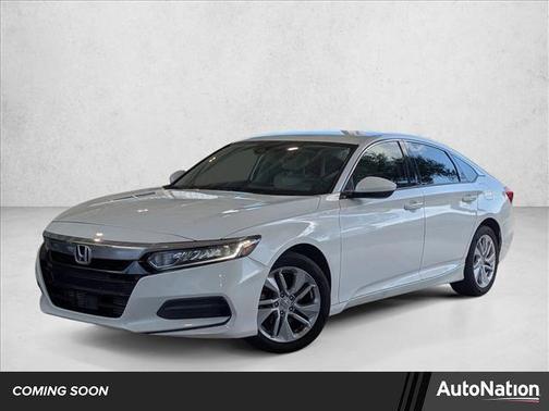 Platinum White Pearl 2018 Honda Accord LX