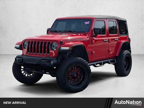 Firecracker Red Clearcoat 2020 Jeep Wrangler Unlimited Rubicon