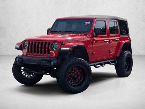 Firecracker Red Clearcoat 2020 Jeep Wrangler Unlimited Rubicon