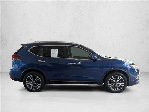 Caspian Blue 2018 Nissan Rogue SL