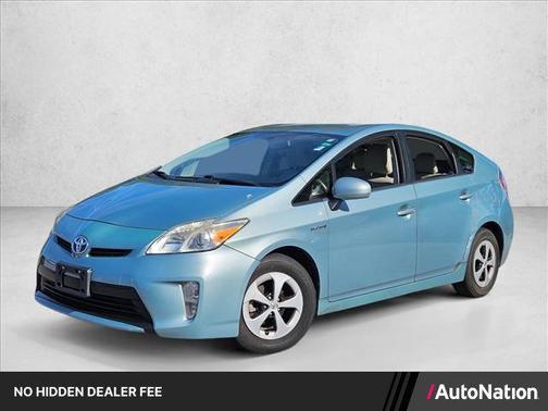 Sea Glass Pearl 2014 Toyota Prius Three