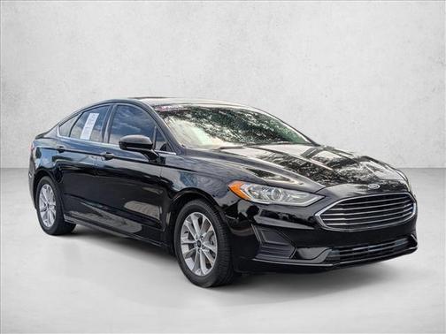 Agate Black 2019 Ford Fusion SE