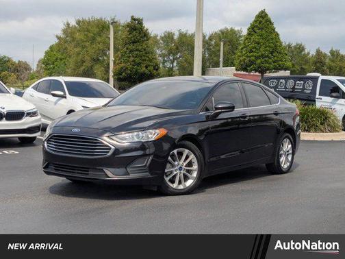 Agate Black 2019 Ford Fusion SE