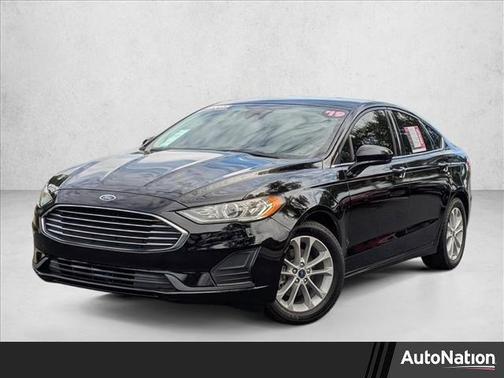 Agate Black 2019 Ford Fusion SE