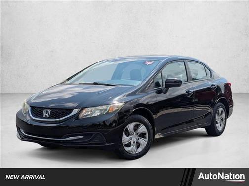 Urban Titanium Metallic 2015 Honda Civic LX