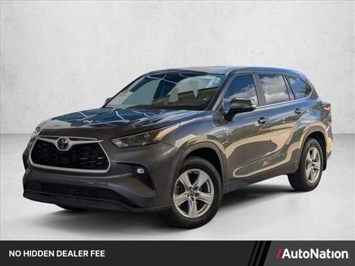 Magnetic Gray Metallic 2024 Toyota Highlander LE