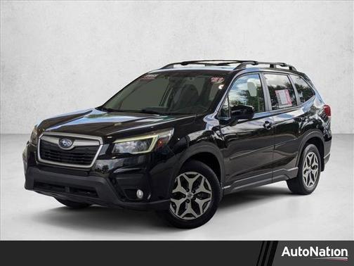 Crystal Black Silica 2021 Subaru Forester Premium