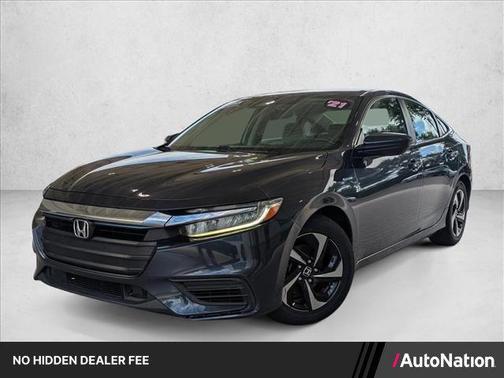 Silver/Gray 2021 Honda Insight EX