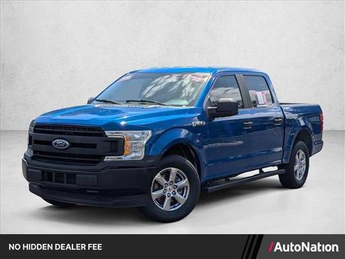 Blue 2018 Ford F-150 XL
